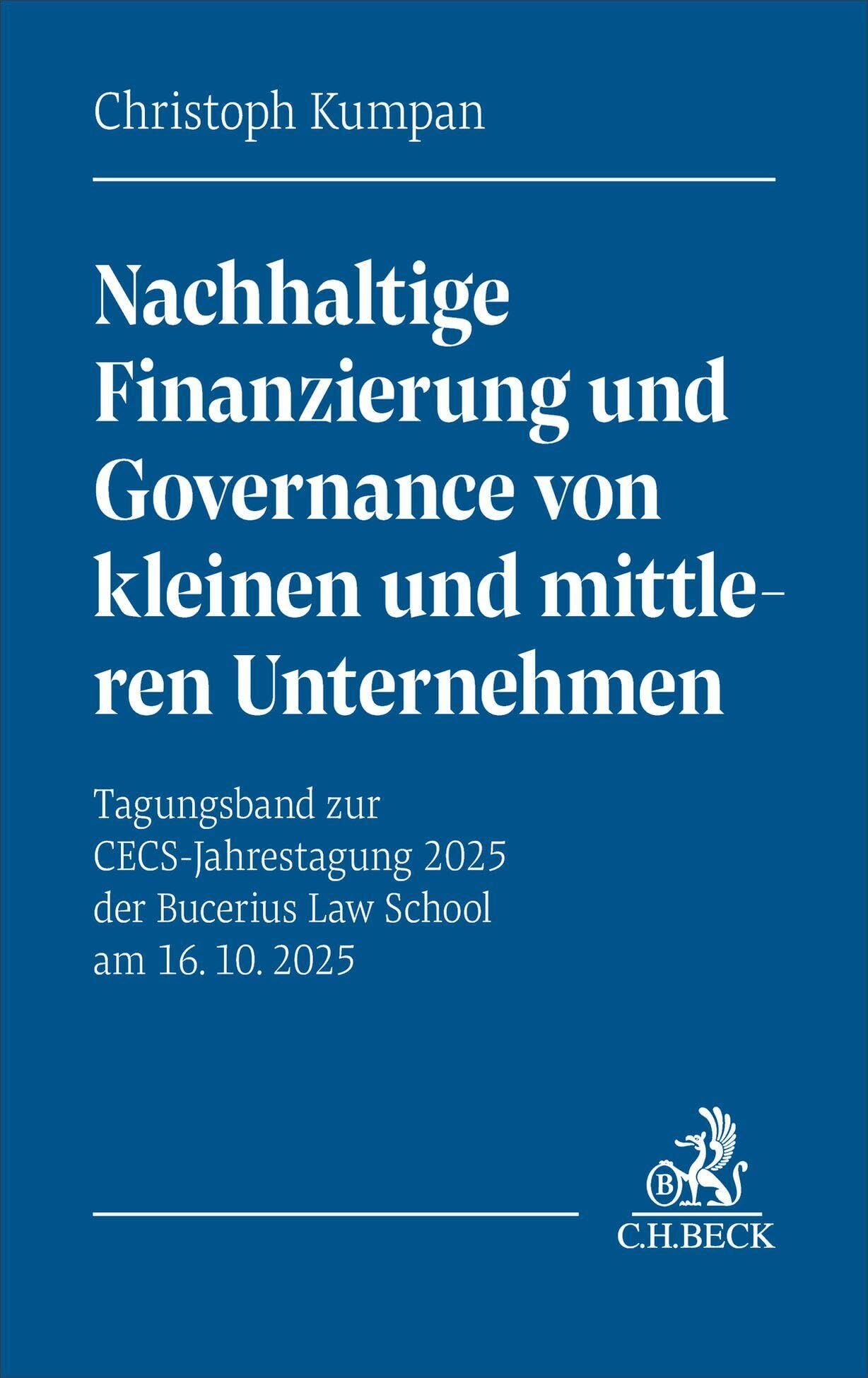 Nachhaltige Finanzierung und Governance von kleinen und mittleren Unternehmen