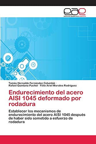Endurecimiento del acero AISI 1045 deformado por rodadura: Establecer los mecanismos de endurecimiento del acero AISI 1045 después de haber sido sometido a esfuerzo de rodadura