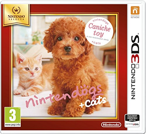 Nintendogs + Cats Caniche Jeux Selects 3DS