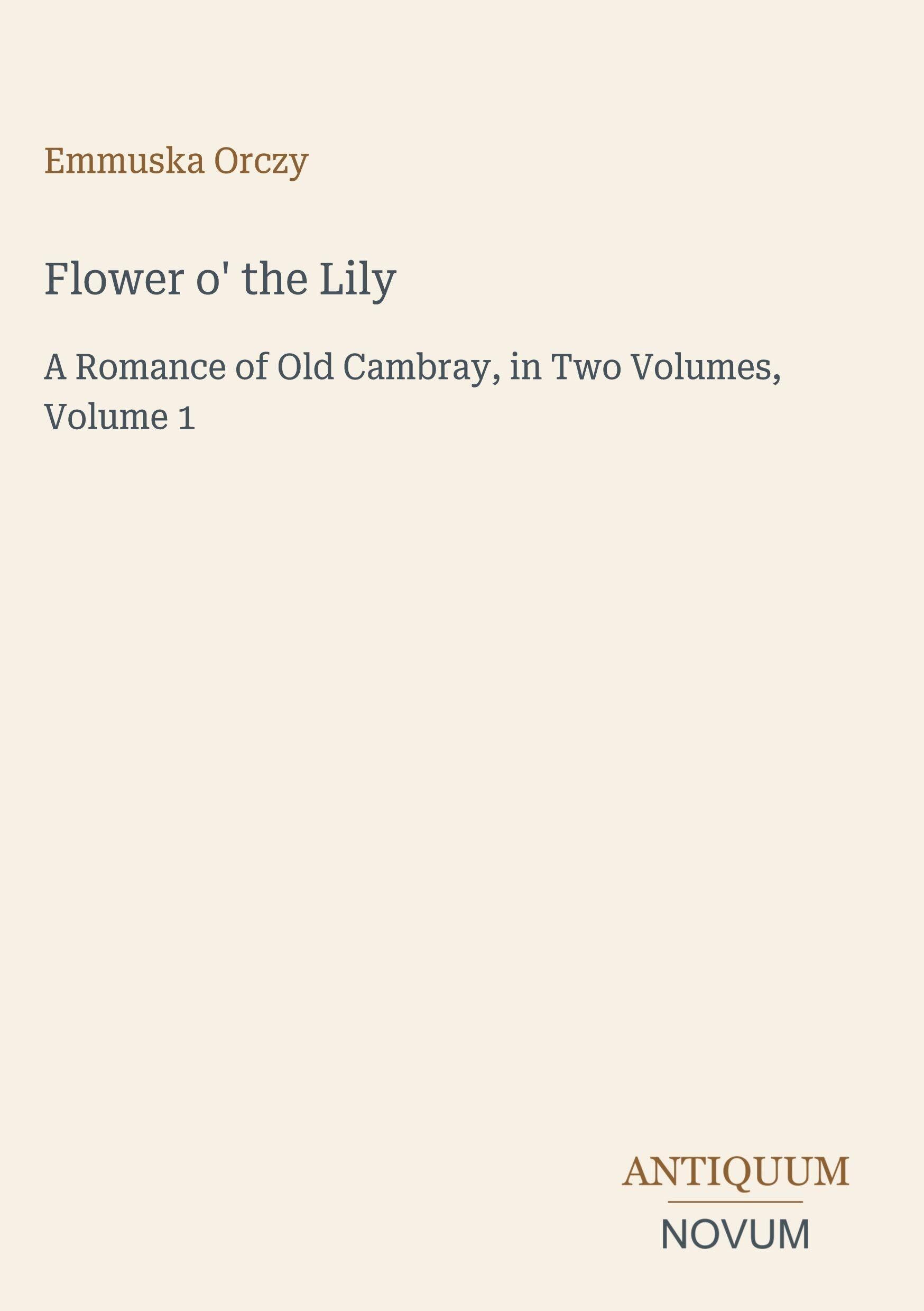 Flower o' the Lily
