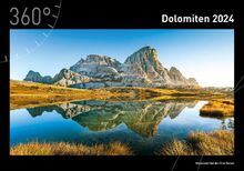 360° Dolomiten Premiumkalender 2024 (360° Premiumkalender 2024 (50 x 35 cm))
