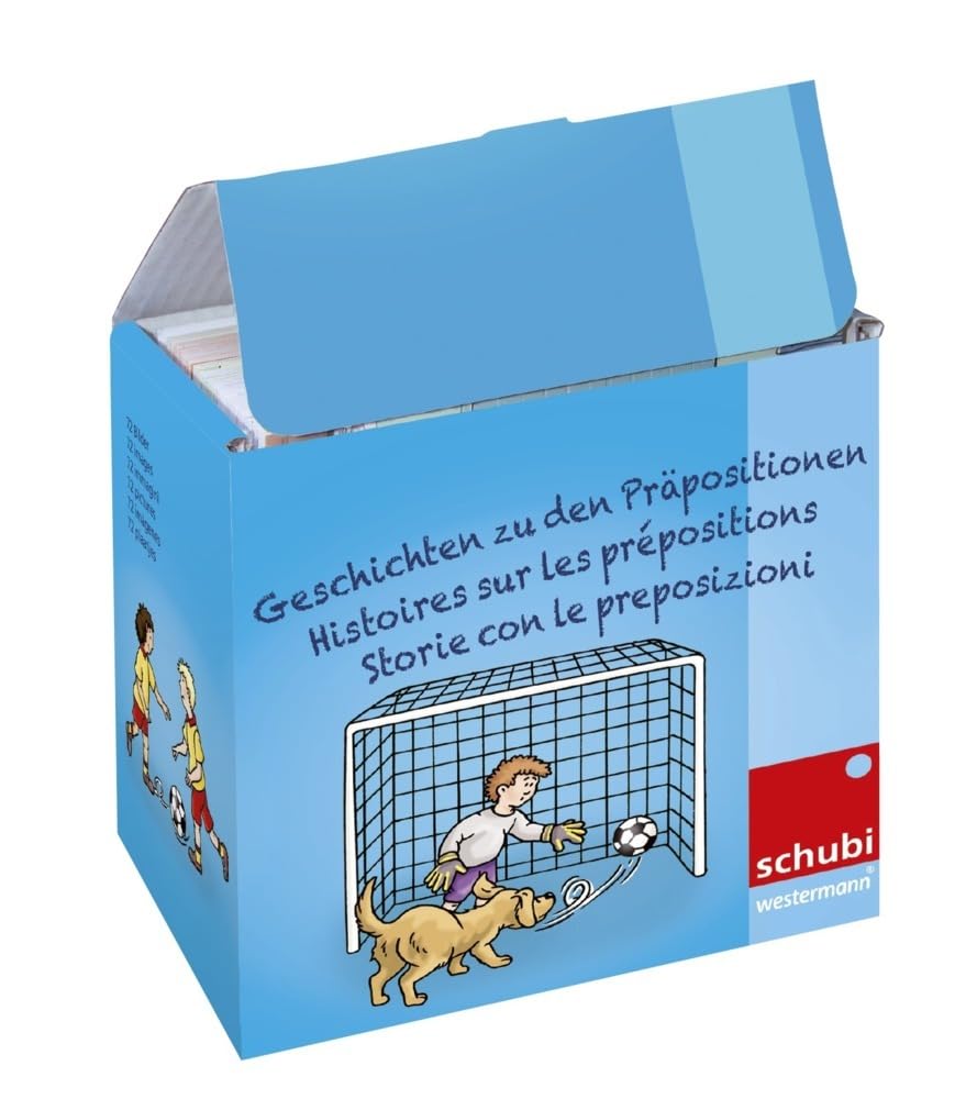 Geschichten zu den Präpositionen: Bilderbox (Bilderboxen zu den Wortarten)