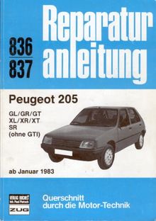 Peugeot 205  ab  01/1983 (Reparaturanleitungen)