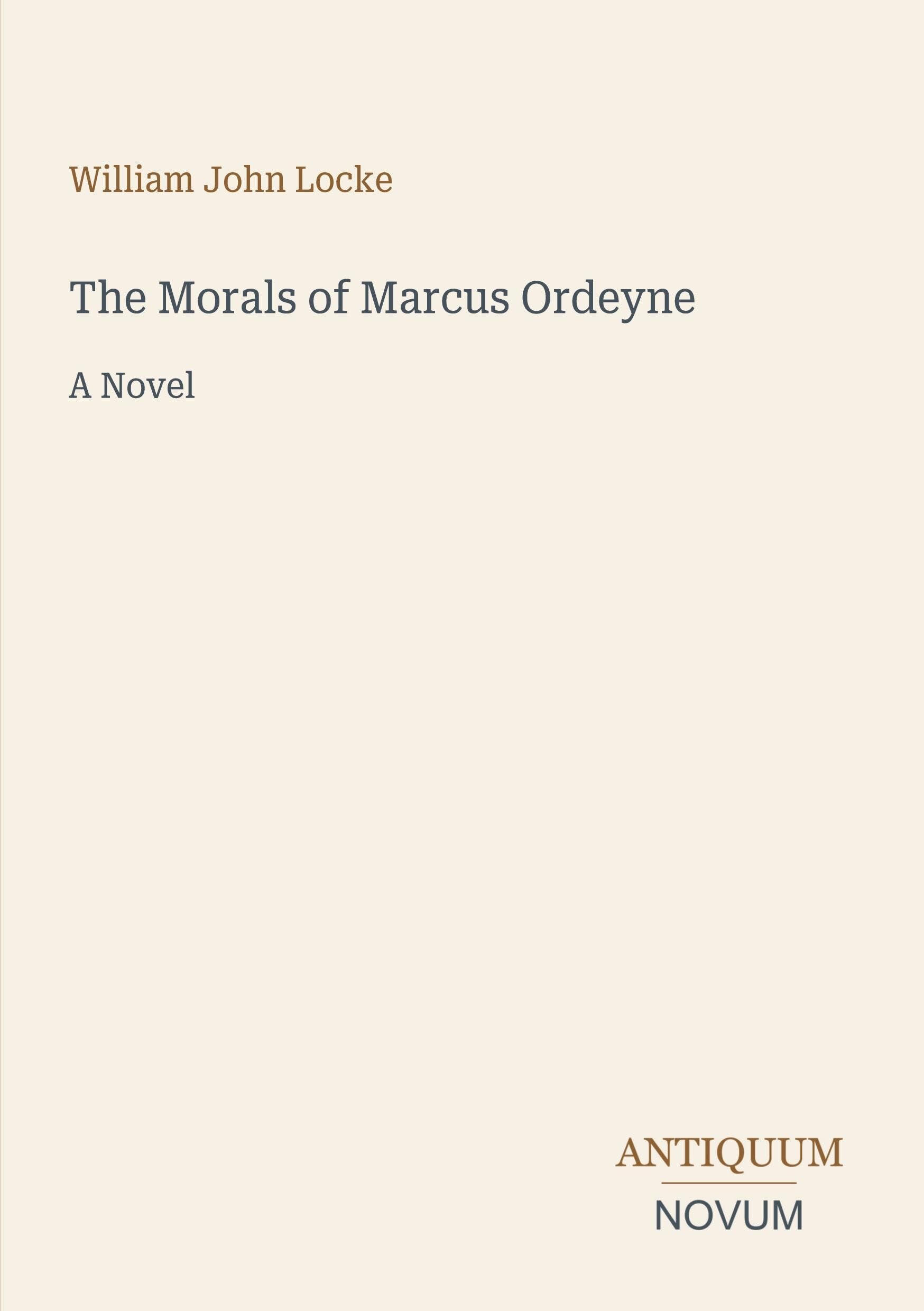 The Morals of Marcus Ordeyne