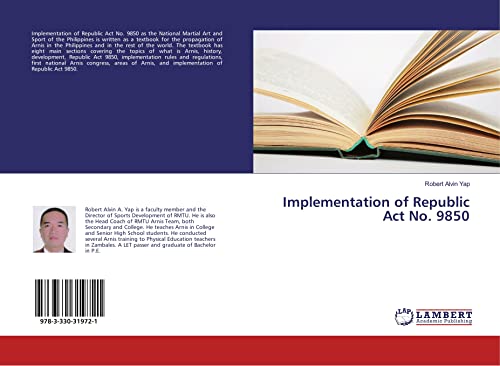 Implementation of Republic Act No. 9850
