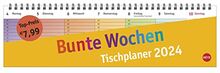 Bunte Wochen Wochenquerplaner 2024