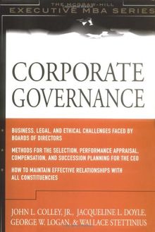 Corporate Governance (McGraw-Hill Executive MBA Series)