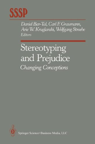 Stereotyping and Prejudice: Changing Conceptions (Springer Series In Social Psychology)