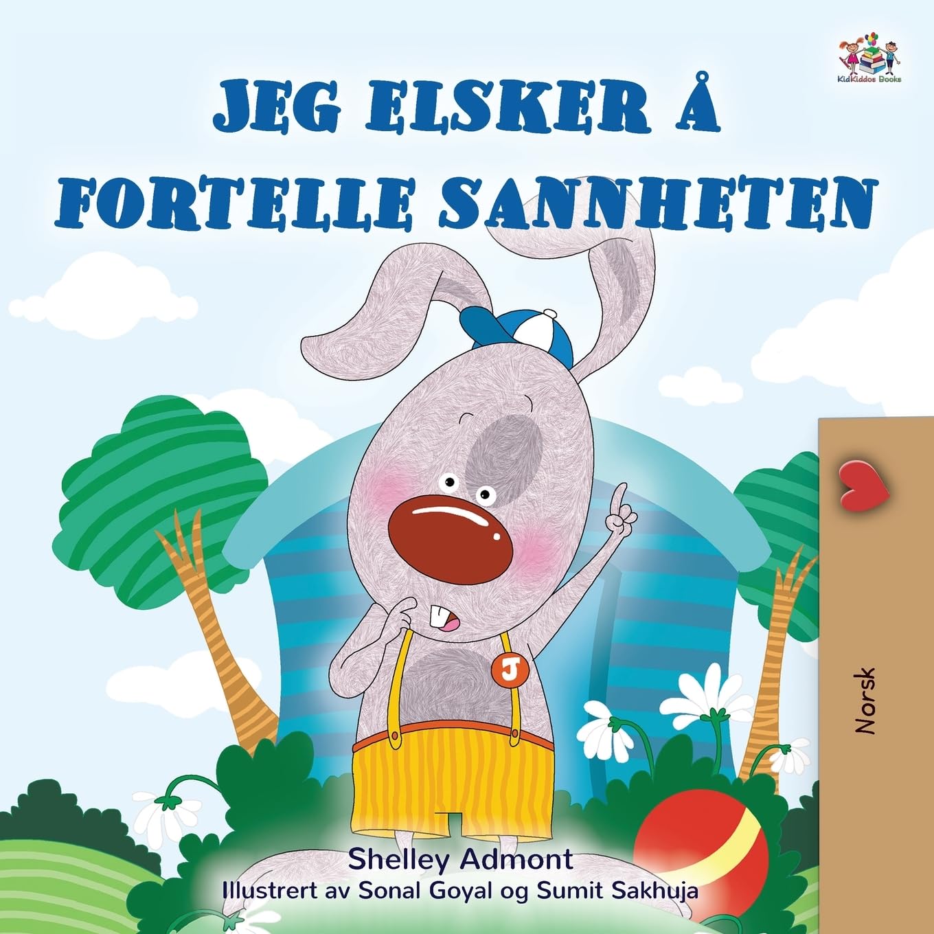 I Love to Tell the Truth (Norwegian Book for Kids) (Norwegian Bedtime Collection)