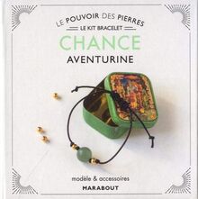 Chance : aventurine : le kit bracelet, modèle & accessoires