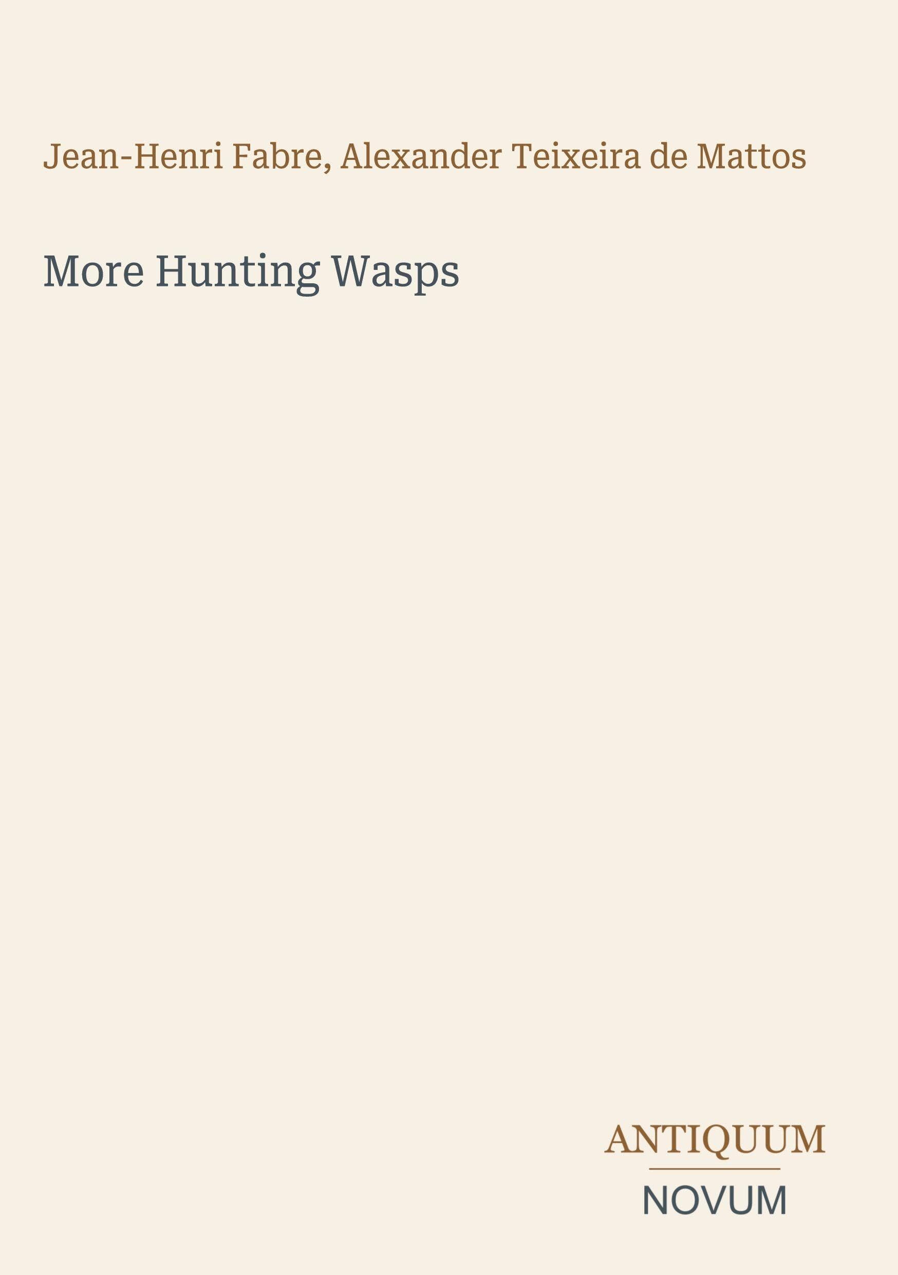 More Hunting Wasps