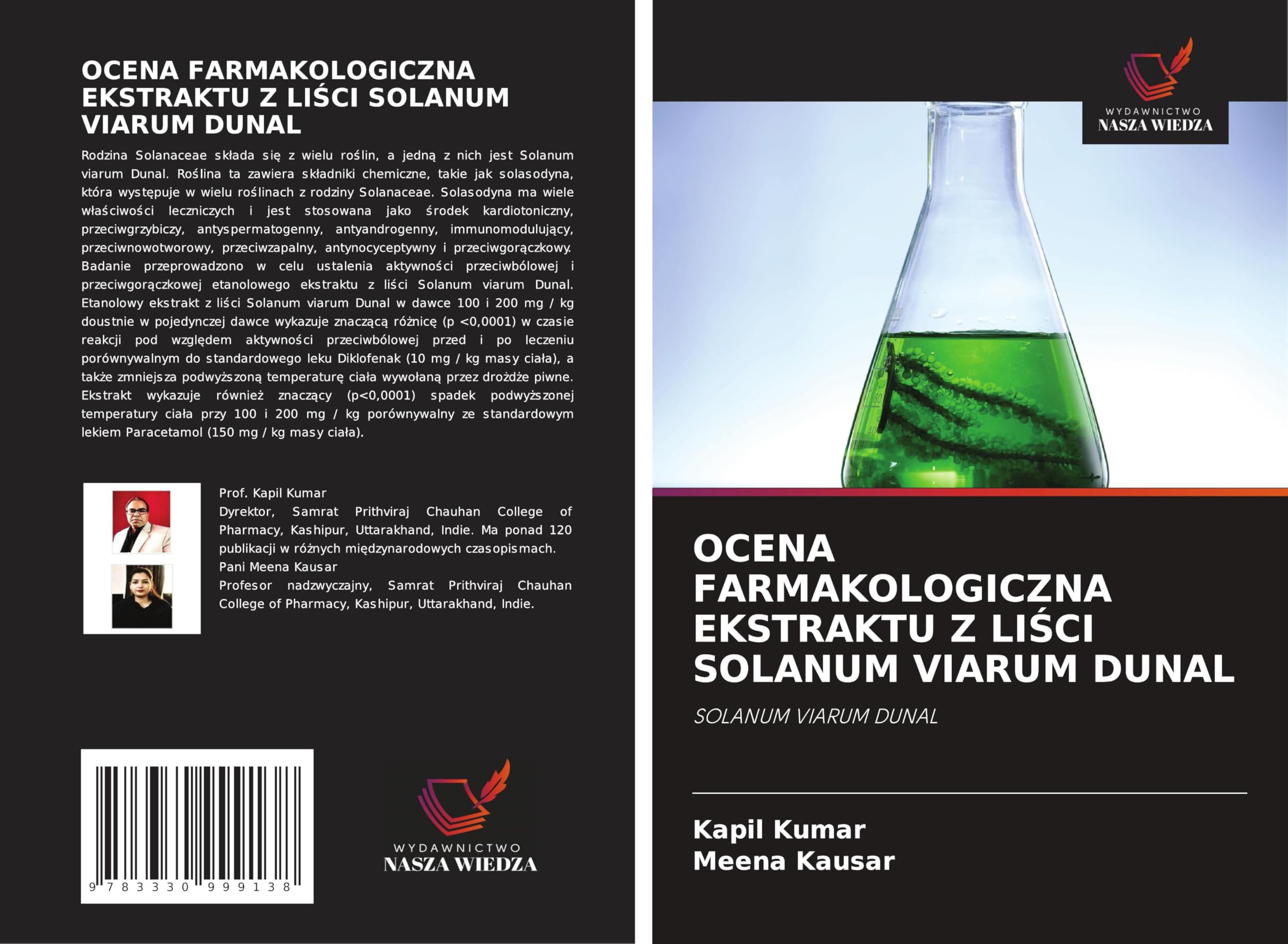 OCENA FARMAKOLOGICZNA EKSTRAKTU Z LI¿CI SOLANUM VIARUM DUNAL: SOLANUM VIARUM DUNAL