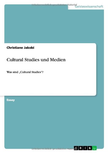 Cultural Studies und Medien: Was sind ¿Cultural Studies¿?