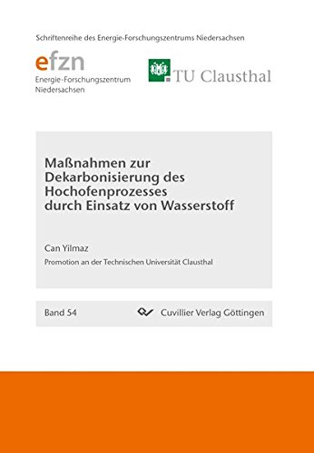 Maßnahmen zur Dekarbonisierung des Hochofenprozesses durch Einsatz von Wasserstoff (Schriftenreihe des Energie-Forschungszentrums Niedersachsen (EFZN))
