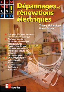 Dépannages et rénovations électriques