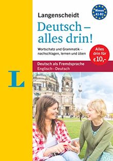 Langenscheidt Deutsch - alles drin!  - Basiswissen Deutsch in einem Band: Wortschatz und Grammatik - nachschlagen, lernen und üben (Langenscheidt - Alles drin!)