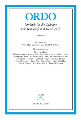 ORDO: Jahrbuch für die Ordnung von Wirtschaft und Gesellschaft