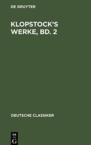Klopstock¿s Werke, Bd. 2