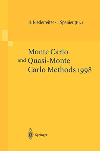 Monte-Carlo and Quasi-Monte Carlo Methods 1998: Proceedings of a Conference held at the Claremont Graduate University, Claremont, California, U.S.A., June 22-26, 1998