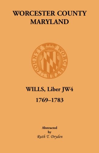 Worcester Will Books, Liber JW4. 1769-1783