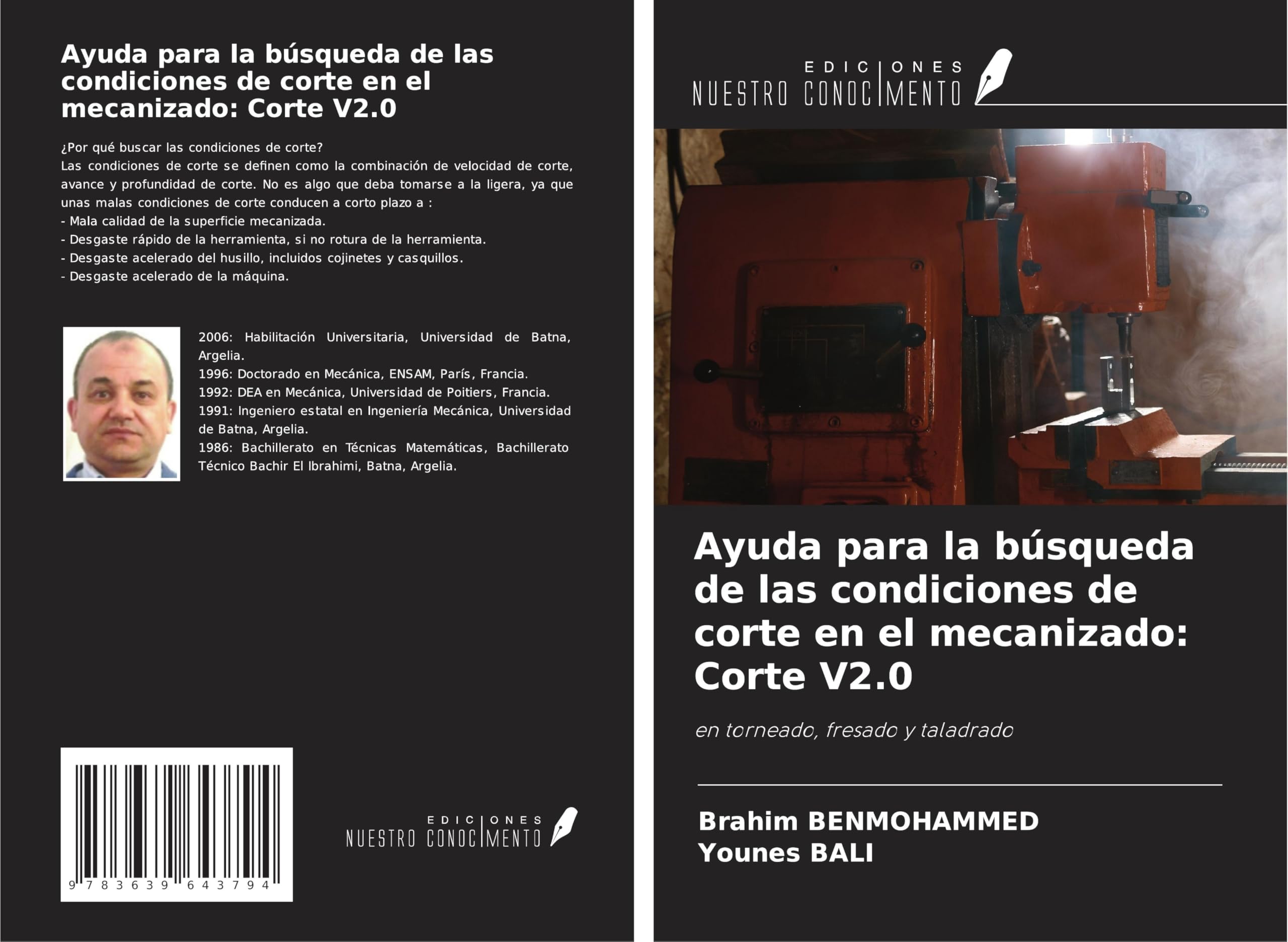 Ayuda para la búsqueda de las condiciones de corte en el mecanizado: Corte V2.0: en torneado, fresado y taladrado