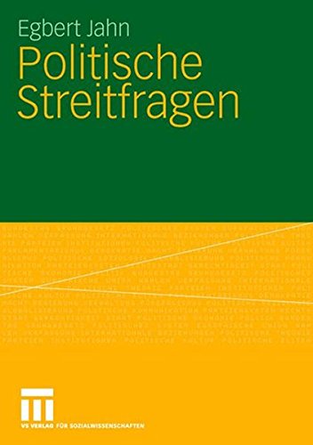 Politische Streitfragen (German Edition)