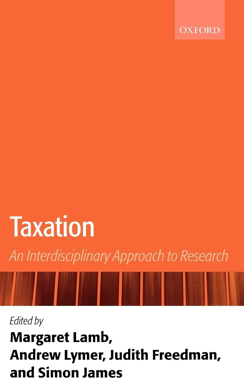 Taxation: An Interdisciplinary Approach to Research