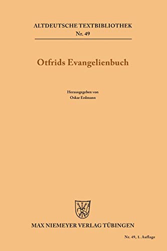 Otfrids Evangelienbuch - Otfrid von Weissenburg Kartoniert (TB)