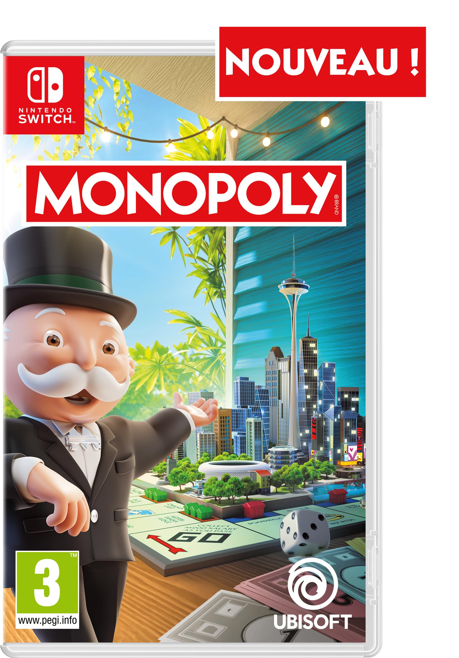 MONOPOLY SWITCH FR NEW (GAME IN ENGLISH/FRANCAIS/DE/ES/IT/PT) - Image 6