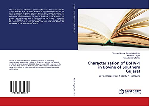 Characterization of BoHV-1 in Bovine of Southern Gujarat: Bovine Herpesvirus 1 (BoHV-1) in Bovine