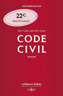 Code civil 2024, annoté