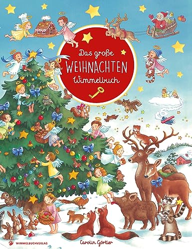 Das große Weihnachten Wimmelbuch Pappband
