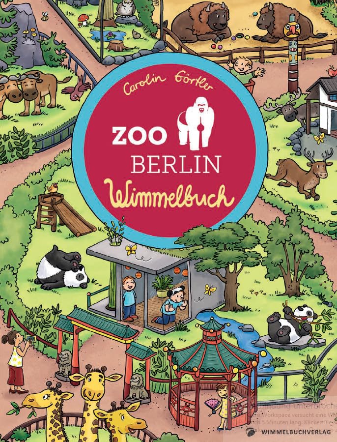 Zoo Berlin Wimmelbuch Pocket: Die praktische Pocket Ausgabe für unterwegs