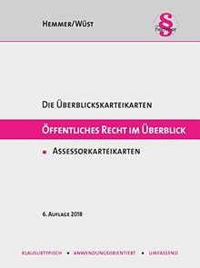 Assessor Karteikarten Öffentliches Recht im Überblick