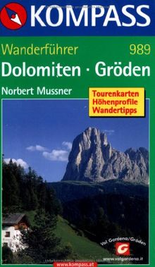 Kompass Wanderbücher, Dolomiten, Gröden: 50 Touren