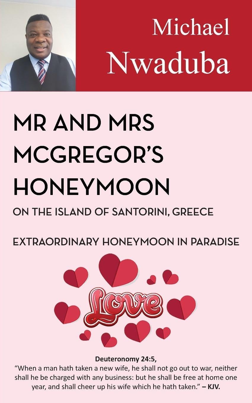 Mr & Mrs McGregor's Honeymoon on the Island of Santorini, Greece