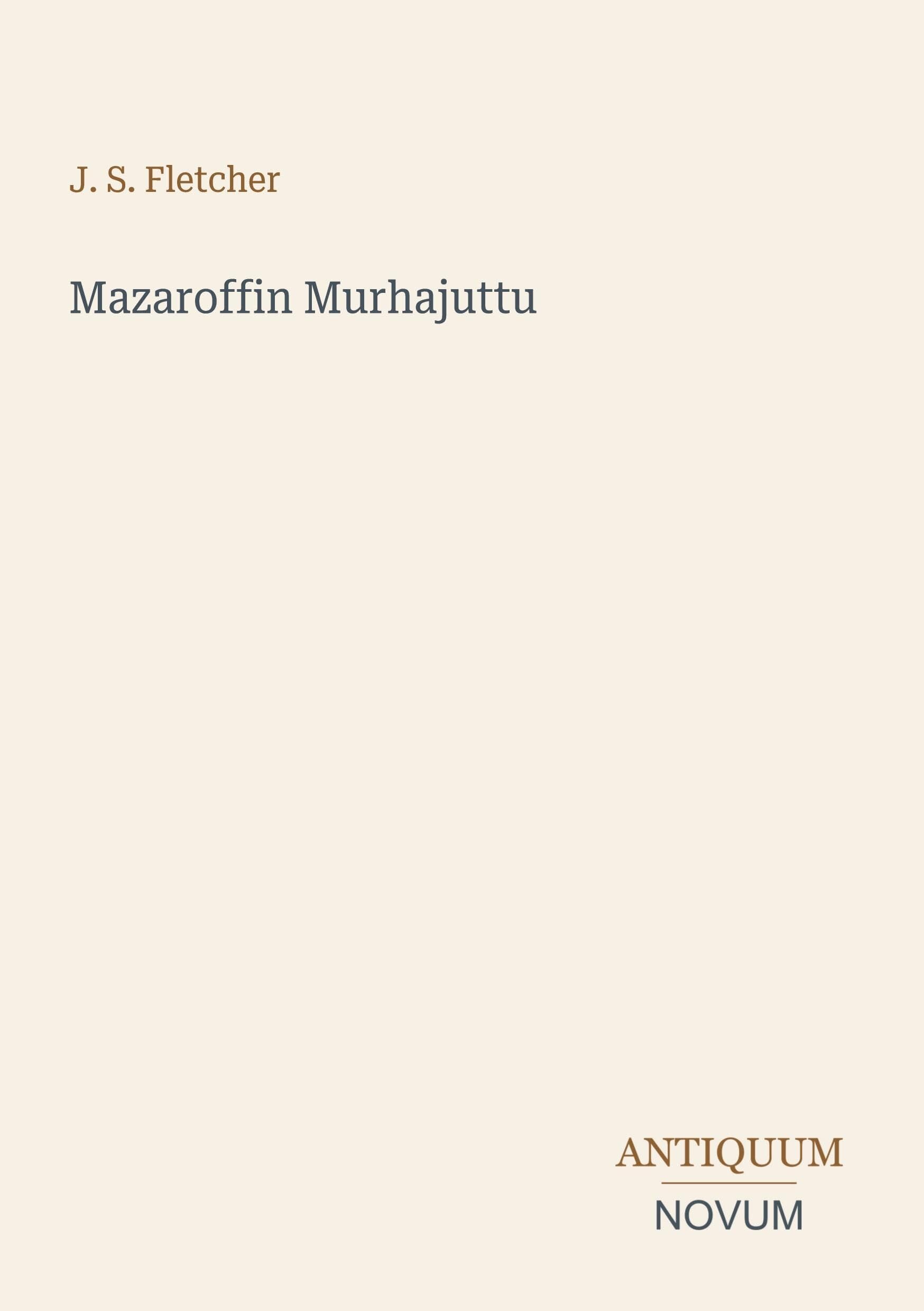 Mazaroffin Murhajuttu
