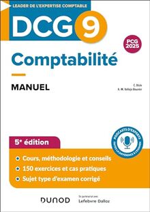 DCG 9, comptabilité : manuel : PCG 2025