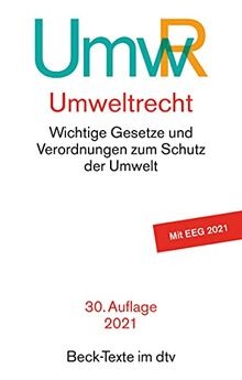 Umweltrecht (Beck-Texte im dtv)