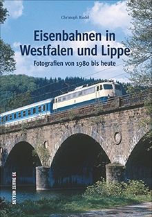 Eisenbahnen in Westfalen und Lippe. Fotografien von 1980 bis heute: Bildband mit faszinierenden Fotografien, die den Wandel der Züge und ... Eisenbahngeschichte (Sutton Eisenbahn)