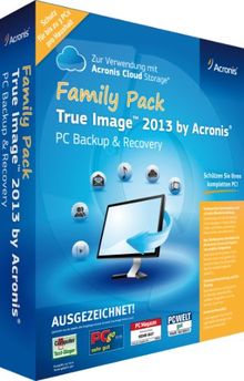 True Image 2013 by Acronis - Family Pack
