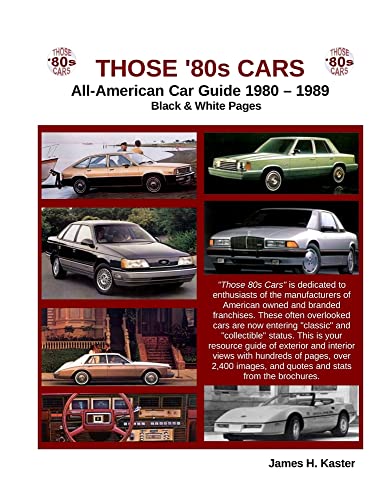 James Kaster Those 80s Cars