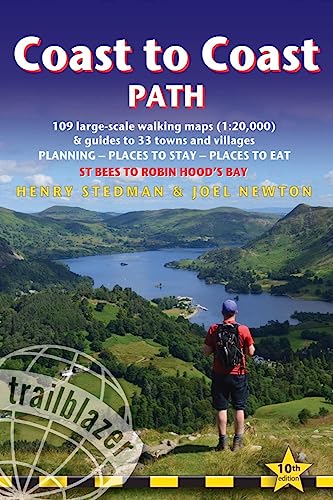 Henry Stedman Coast To Coast Path, St Bees To Robin Hood's Bay Includes 109 Large-scale Walking Maps 1, 20, 000 & Guides To 33 Towns And Villages, Planning,
