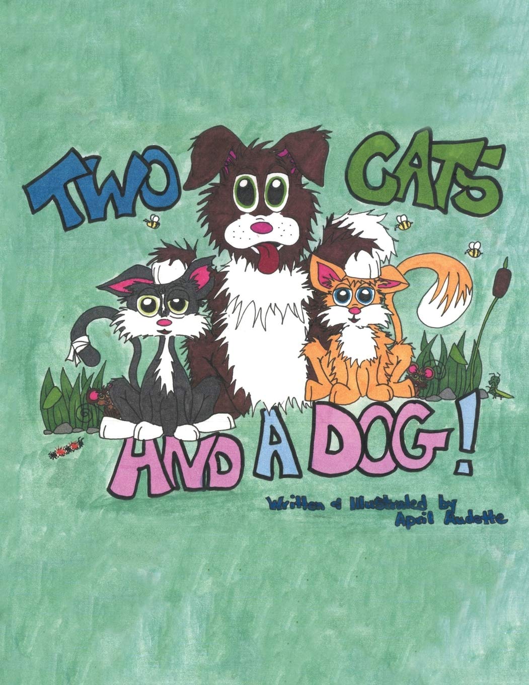 Two Cats and a Dog