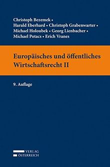 Europäisches und öffentliches Wirtschaftsrecht II