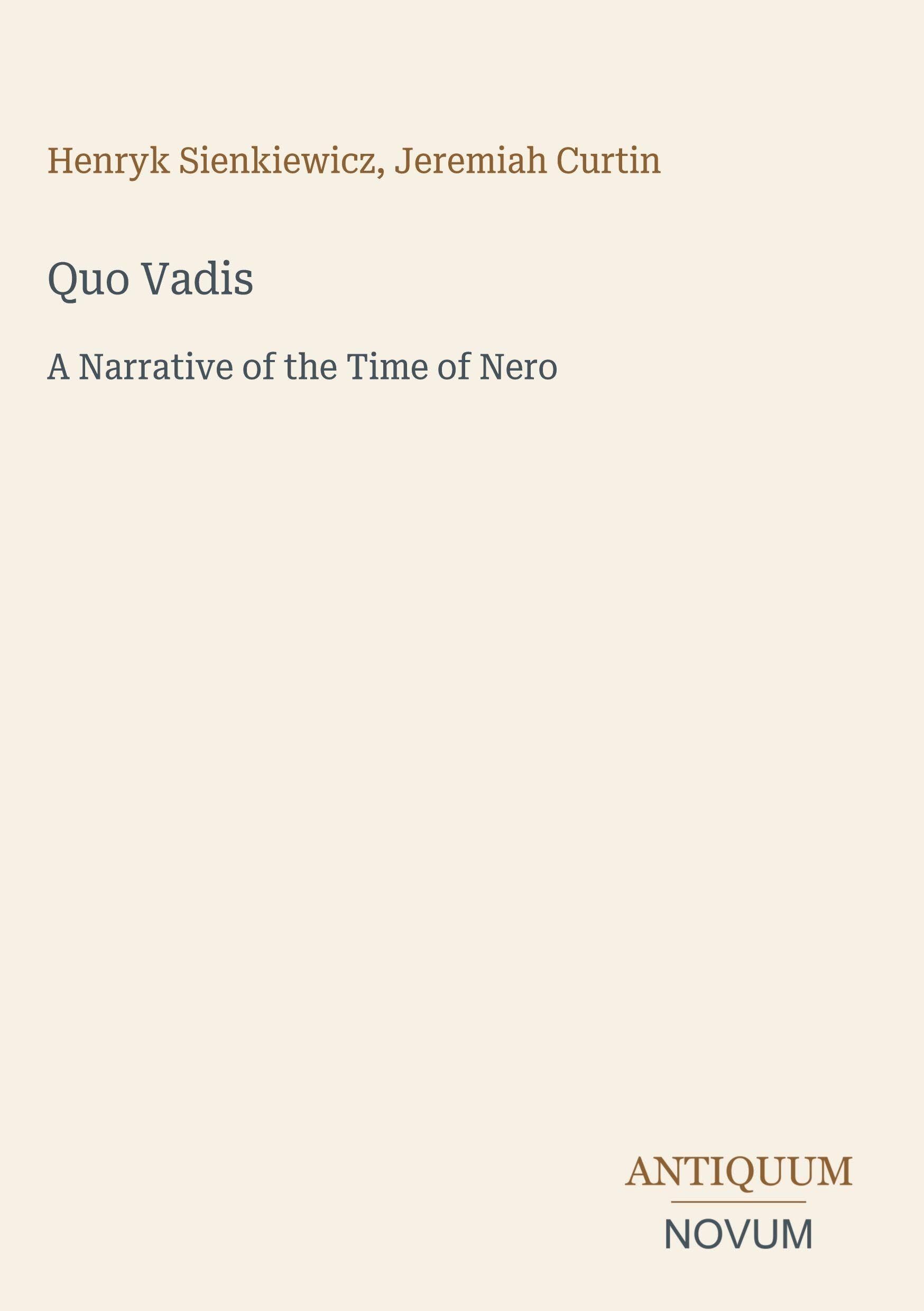 Quo Vadis