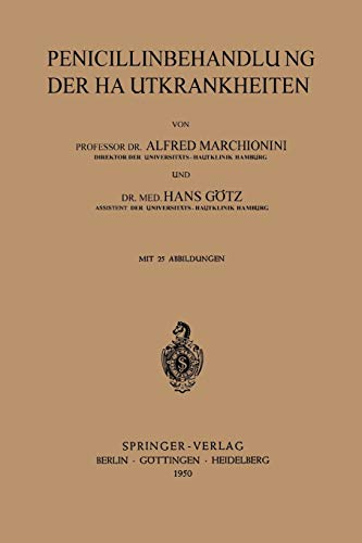 Penicillinbehandlung der Hautkrankheiten