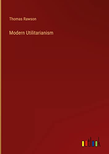 Modern Utilitarianism