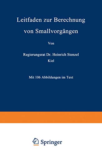 Leitfaden zur Berechnung von Schallvorgangen