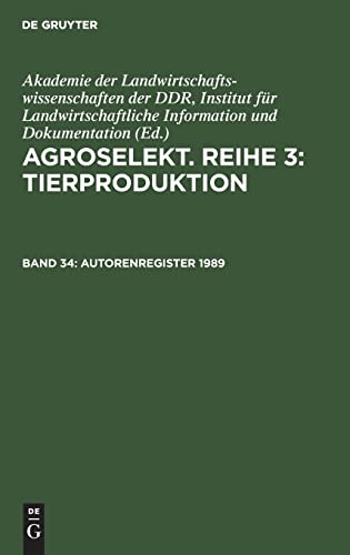 Autorenregister 1989